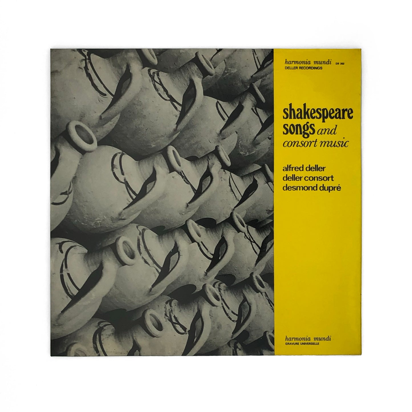 Alfred Deller, Deller Consort & Desmond Dupré - Shakespeare Songs And Consort Music