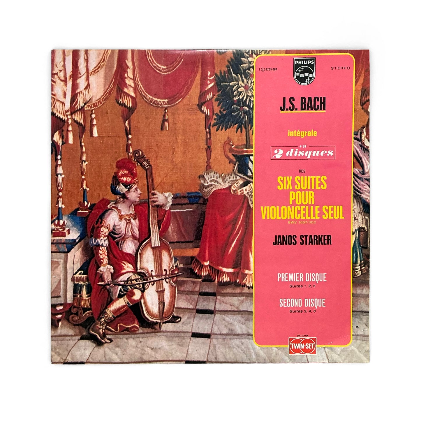 Janos Starker - Bach, Intégrale Des Six Suites Pour Violoncelle Seul BWV 1007-1012
